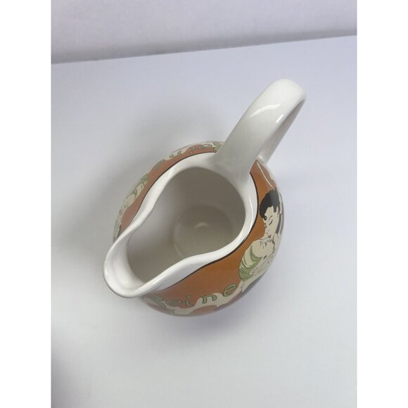 Sango Cabaret Sugar and Creamer Set 4870 Ceramic Stoneware French 1995‎ No Lid - Picture 3 of 10